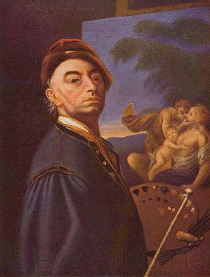 Peter Johannes Brandl Portrat von Nachfolger France oil painting art